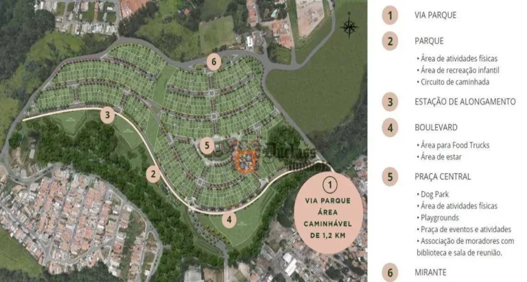 Imagem Terreno à venda, 250 m² por R$ 245.000 - Condomínio Reserva Bellano - Jardim Santa Filomena - Itatiba/SP