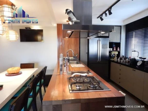 Imagem APTO COBERTURA TOP, SPA, HIDRO, DECORADA E EQUIPADA, COM COZINHA GOURMET