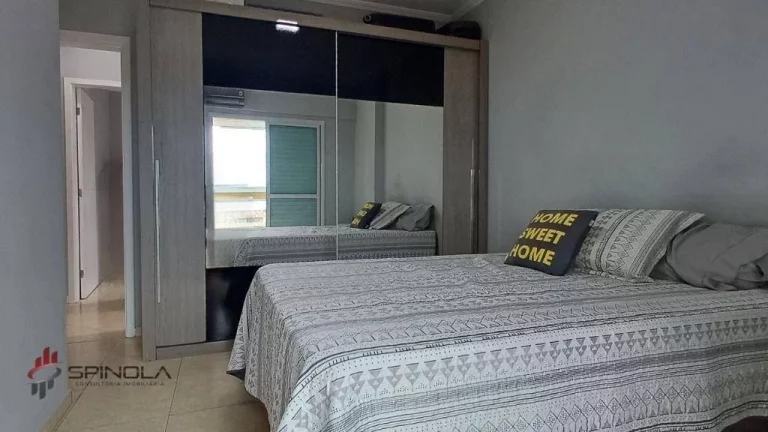 Imagem Apartamento com 2 dormitórios à venda, 77 m² por R$ 550.000,00 - Vila Caiçara - Praia Grande/SP