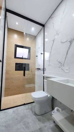 Imagem Casa moderna com 3 dormitórios à venda, 105 m² por R$ 764.000 - Jardim Residencial Veneza - Indaiatuba/SP