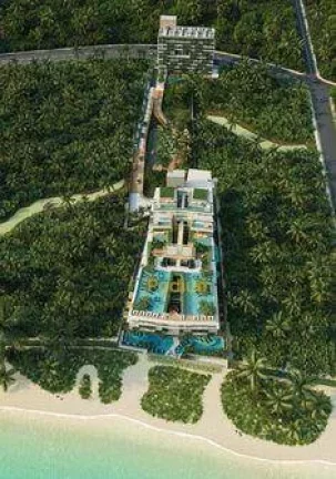 Imagem Apartamento com varanda / sacada pé na areia, na praia Ponta de campina em Cabedelo - AP1008