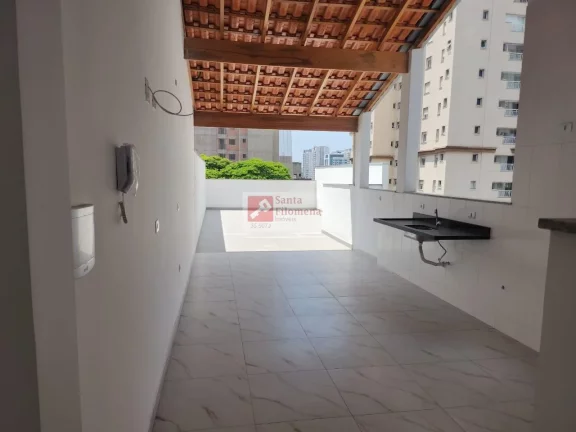 Imagem Cobertura para Venda em Santo André, Campestre, 3 dormitórios, 1 suíte, 2 banheiros, 2 vagas