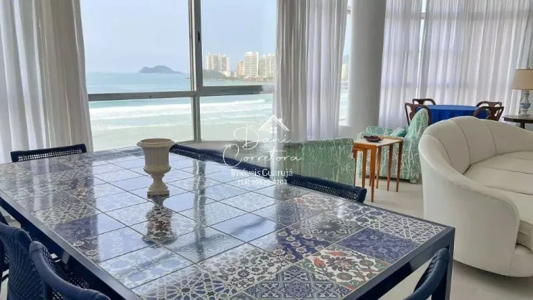 Imagem Luxuoso apartamento de 4 quartos com 230m² na Pitangueiras, Guarujá-SP! Aproveite essa oportunidade única de investimento.