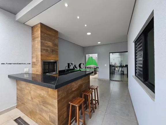 Imagem Casa para Venda em Limeira, Jardim Residencial Campo Novo, 3 dormitórios, 1 suíte, 1 banheiro, 2 vagas