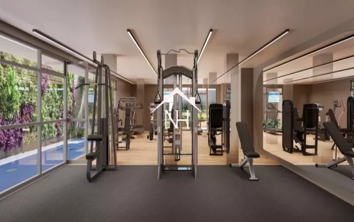 Imagem studio de 26m em Indianópolis com terraço gourmet,bicicletário,lavanderia,coworking,fitness,piscina,pet place,espaço gourmet,lareira,yoga,skybar