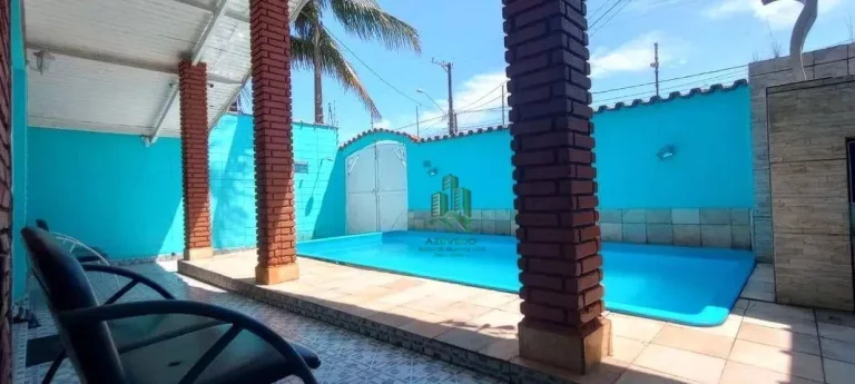 Imagem Casa com 4 dormitórios à venda, 250 m² por R$ 450.000,00 - Bopiranga - Itanhaém/SP