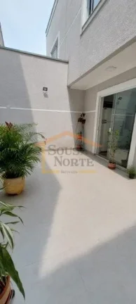 Imagem Excelente sobrado, 3 dormitórios, sendo 1 suíte com closet e varanda, mais 1 banheiro e 1 lavabo, ...