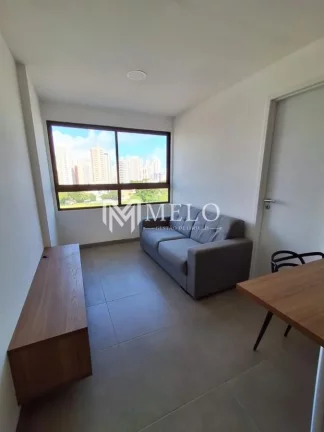 Imagem Flat com 1qt., 1vaga, 28m2 semi-mobiliado em Boa Viagem