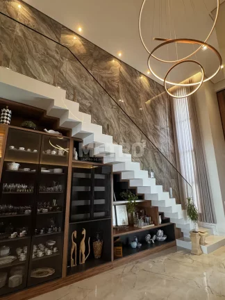 Imagem Casa à venda, no Alphaville com 4 suítes, todas com closet, Gourmet com piscina.