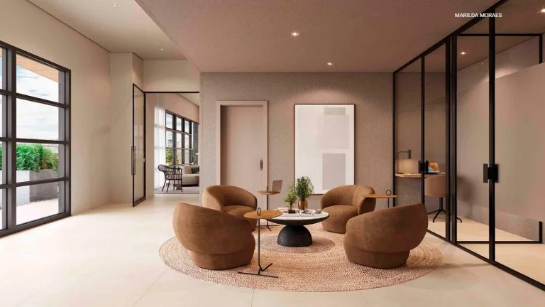 Foto do imóvel: O empreendimento Mozae, localizado no prestigiado bairro de Higienópolis, é uma oportunidade únic...