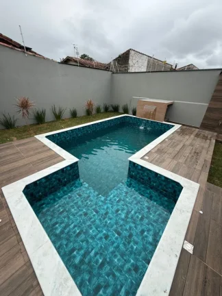 Imagem Casa para Venda em Itanhaém, Jamaica (Praia), 3 dormitórios, 1 suíte, 2 banheiros, 4 vagas