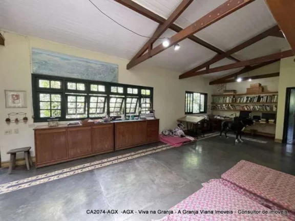 Imagem Miolo Granja - Casa de Campo SUSTENTÁVEL (3d 1ste).! Térrea, lareira, gourmet e edícula home office!