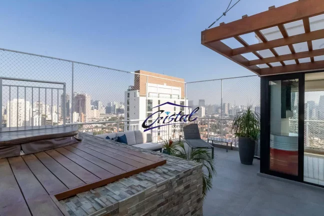 Imagem Cobertura com 2 quartos / suítes à venda, 154 m² - Brooklin Paulista - São Paulo/SP