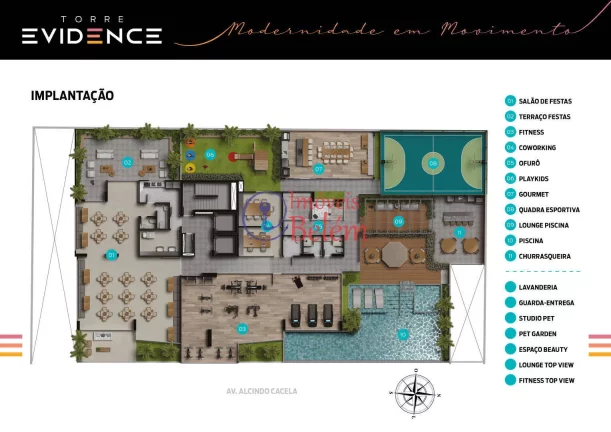 Imagem Imóveis Belém vende Torre Evidence 1 suíte