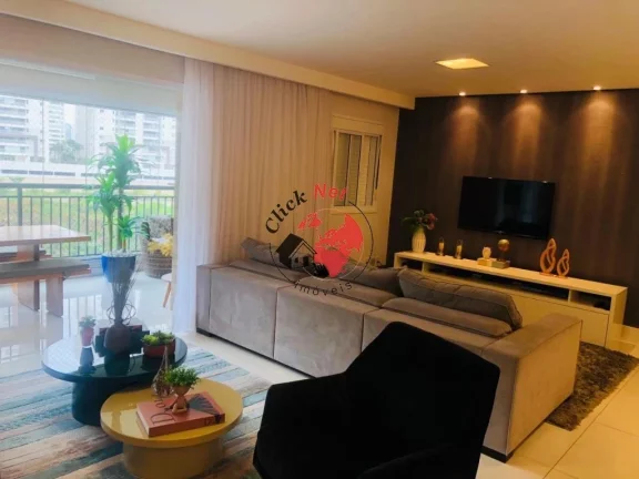 Imagem Apartamento Impecável de 147m² com 3 Suítes e 2 Vagas à Venda em Condomínio Clube no Centro de São Bernardo do Campo