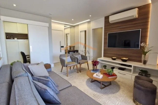 Imagem Apartamento à venda, com 96m², 2 dormitórios sendo 2 suítes e 2 vagas de garagem.
Imóvel modern...