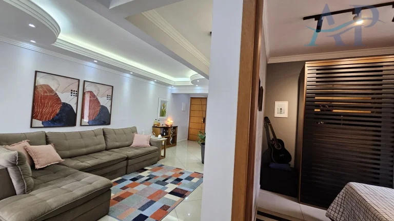 Imagem Apartamento na Guilhermina em Praia Grande com 3 Dormitórios