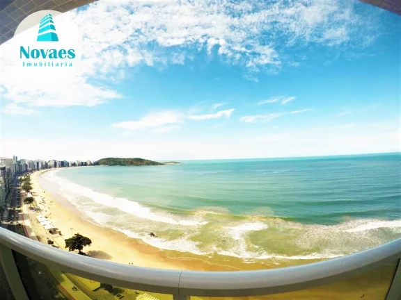 Imagem Maravilhoso apartamento a Venda de Frente para o Mar com uma Linda Vista permanente para o mar da Praia do Morro em Guarapari