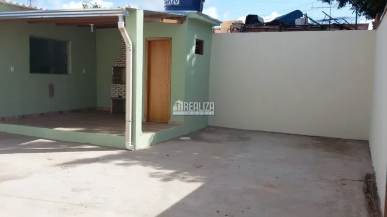 Imagem Casa com churrasqueira no Residencial Morumbi - Uberaba