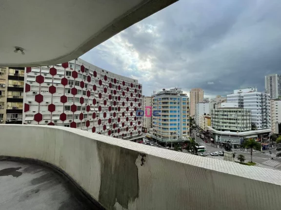 Imagem Apartamento Icônico com 2 suítes à venda, 168 m² por R$ 742.000 - Gonzaga - Santos/SP