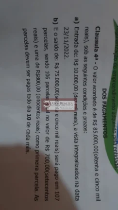 Imagem Terreno em Recanto Campo Belo - SP: 140m² por R$60.000 com a possibilidade de 10k de entrada e parcelas de 750,00.