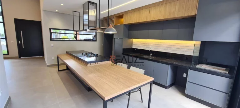 Imagem Casa moderna com 3 suítes à venda, 190 m² por R$ 2.020.000 - Condomínio Dona Maria José - Indaiatuba/SP