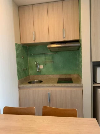 Imagem Flat para aluguel possui 27 metros quadrados com 1 quarto em Cq. César