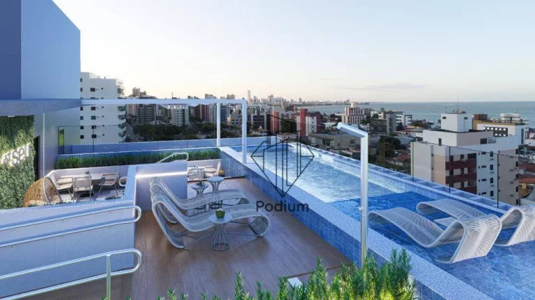 Imagem Apartamentos com varanda/sacada a 350m da praia de Manaíra - AP1834