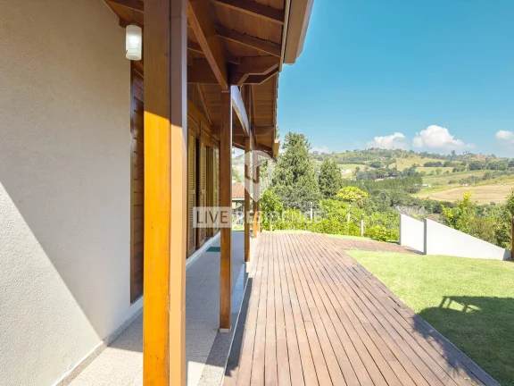 Imagem casa em condomínio com piscina Itatiba