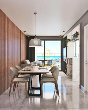 Imagem Apartamentos com varanda / sacada gourmet a 550m da pra do Bessa - AP0788