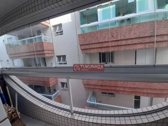 Imagem Apartamento com 1 dormitório à venda, 52 m² por R$ 320.000,00 - Vila Guilhermina - Praia Grande/SP