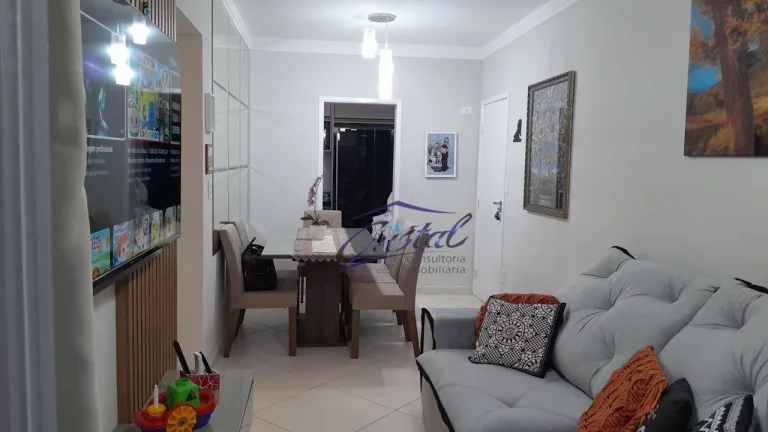 Imagem Apartamento com 2 dormitórios à venda, 60 m² por R$ 490.000 - Tupi - Praia Grande/SP