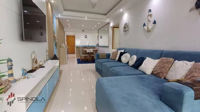 Imagem Apartamento com 2 dormitórios à venda, 100 m² por R$ 750.000,00 - Jardim Real - Praia Grande/SP