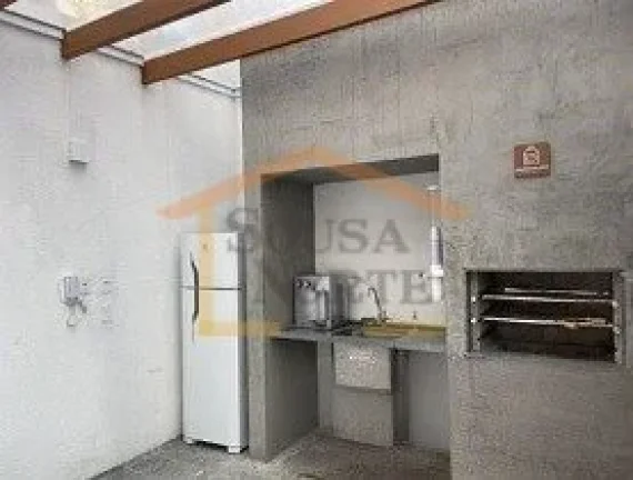 Imagem Apartamento com 1 dormitório, cozinha, banheiro, 26m².

Condomínio com lavanderia, salão de fest...