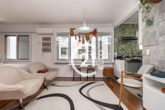 Imagem Apartamento com 1 dormitório à venda, 37 m² por R$ 680.000,00 - Itaim - São Paulo/SP