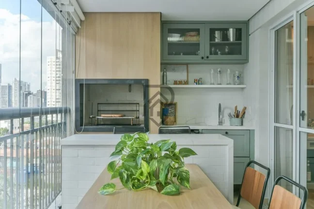 Imagem Apartamento brooklin andar alto vista livre