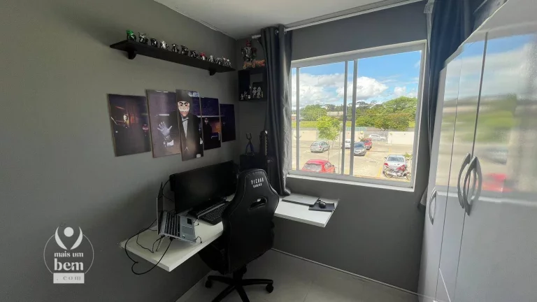 Imagem Apartamento com 2 quartos à venda, 46 m² por R$ 280.000 - Atuba - Pinhais/PR