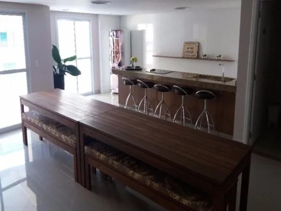 Imagem APARTAMENTO COM 3 DORMITÓRIOS À VENDA, 130 M² POR R$ 700.000,00 - AVIAÇÃO - PRAIA GRANDE/SP