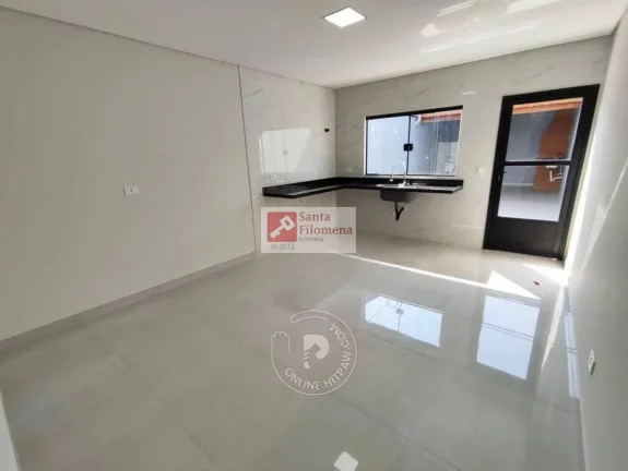 Imagem Sobrado para Venda em Santo André, Parque das Nações, 3 dormitórios, 2 suítes, 3 banheiros, 2 vagas