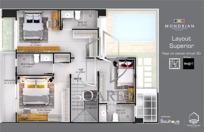 Imagem Condomínio Mondrian Smart House - Em fase de construção