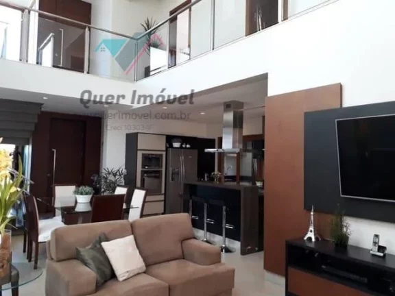 Imagem Casa de Luxo em Condomínio Pitangueiras: 3 quartos, 3 suítes, 2 salas, 3 banheiros, 4 vagas, 254m² em Ribeirão Preto-SP!