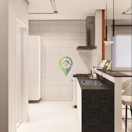 Imagem Villagio Triplex no Macuco com 2 suítes e vaga privativa - Santos/SP