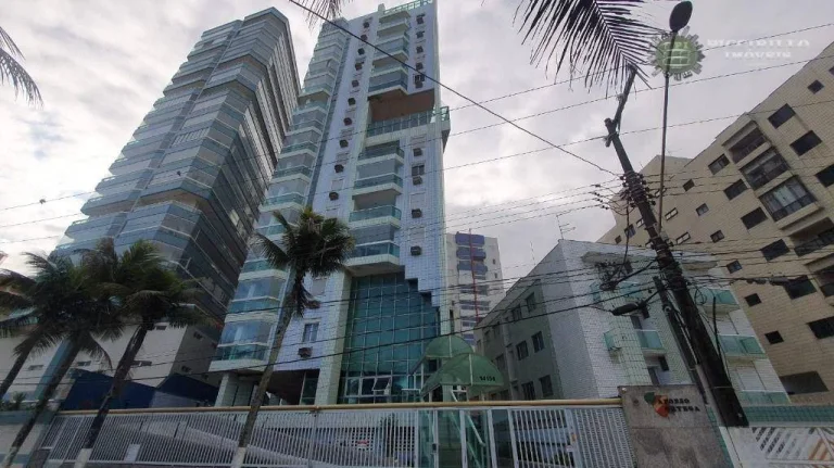 Imagem Apartamento com 3 dormitórios à venda, 98 m² por R$ 750.000,00 - Vilamar - Praia Grande/SP