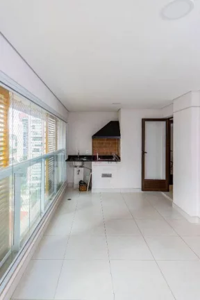 Imagem Apartamento 137m² Brooklin: 3 Suítes, Varanda Gourmet e Lazer Completo, 600m Metrô