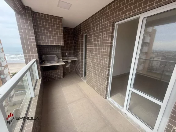 Imagem Apartamento com 1 dormitório à venda, 53 m² por R$ 371.000,00 - Real - Praia Grande/SP