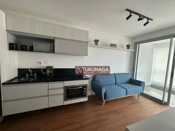 Imagem Studio com 1 dormitório para alugar, 30 m² por R$ 3.800,01/mês - Vila Lanzara - Guarulhos/SP