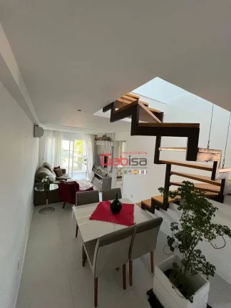Imagem Cobertura com 3 dormitórios à venda, 132 m² por R$ 840.000,00 - Palmeiras - Cabo Frio/RJ