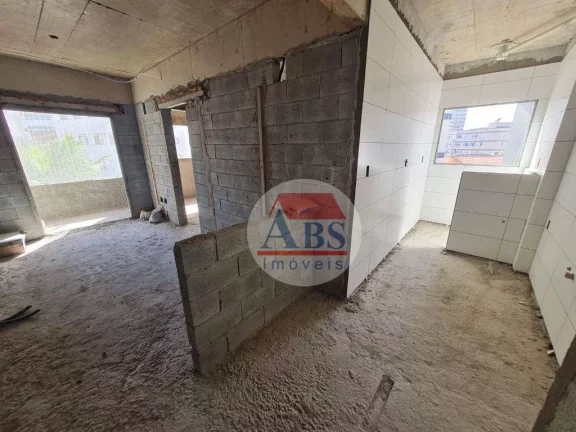 Imagem Apartamento com 2 dormitórios à venda, 52 m² por R$ 275.000,00 - Caiçara - Praia Grande/SP