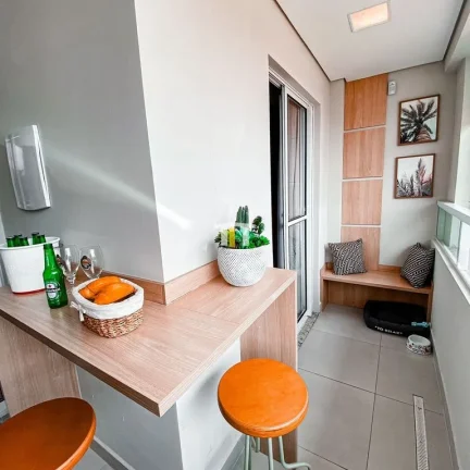 Imagem Apartamento de 60m2 com 2 dormitórios, sendo 1 suíte em Franca/SP