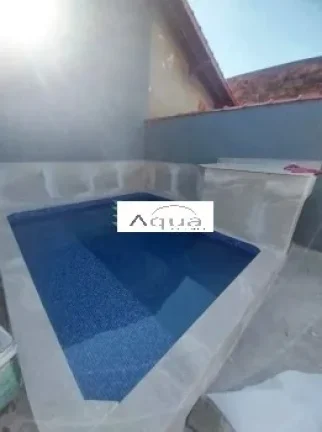 Imagem Casa para Venda em Mongaguá, Balneário Jussara, 2 dormitórios, 1 suíte, 1 banheiro, 2 vagas